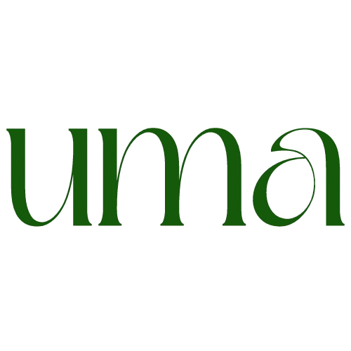 The logo for the luxury brand UMA
