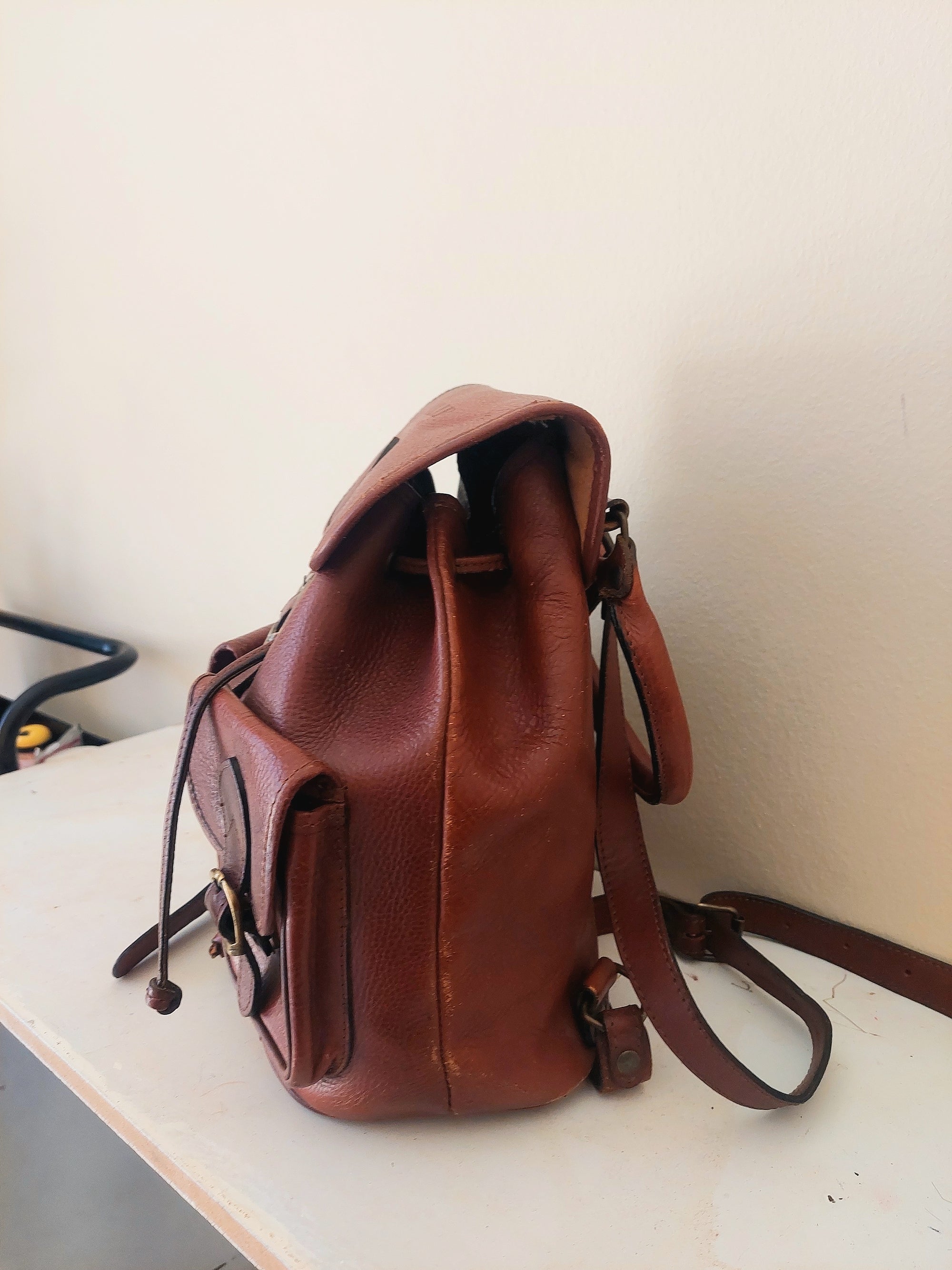 Vintage Genuine Leather Backpack